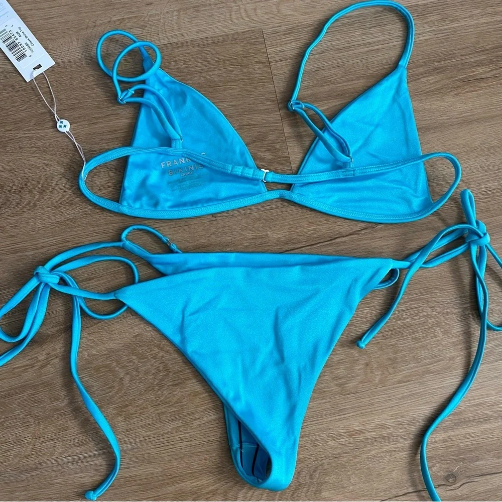FRANKIES BIKINIS Chase Triangle Bikini Top & Bottoms SET